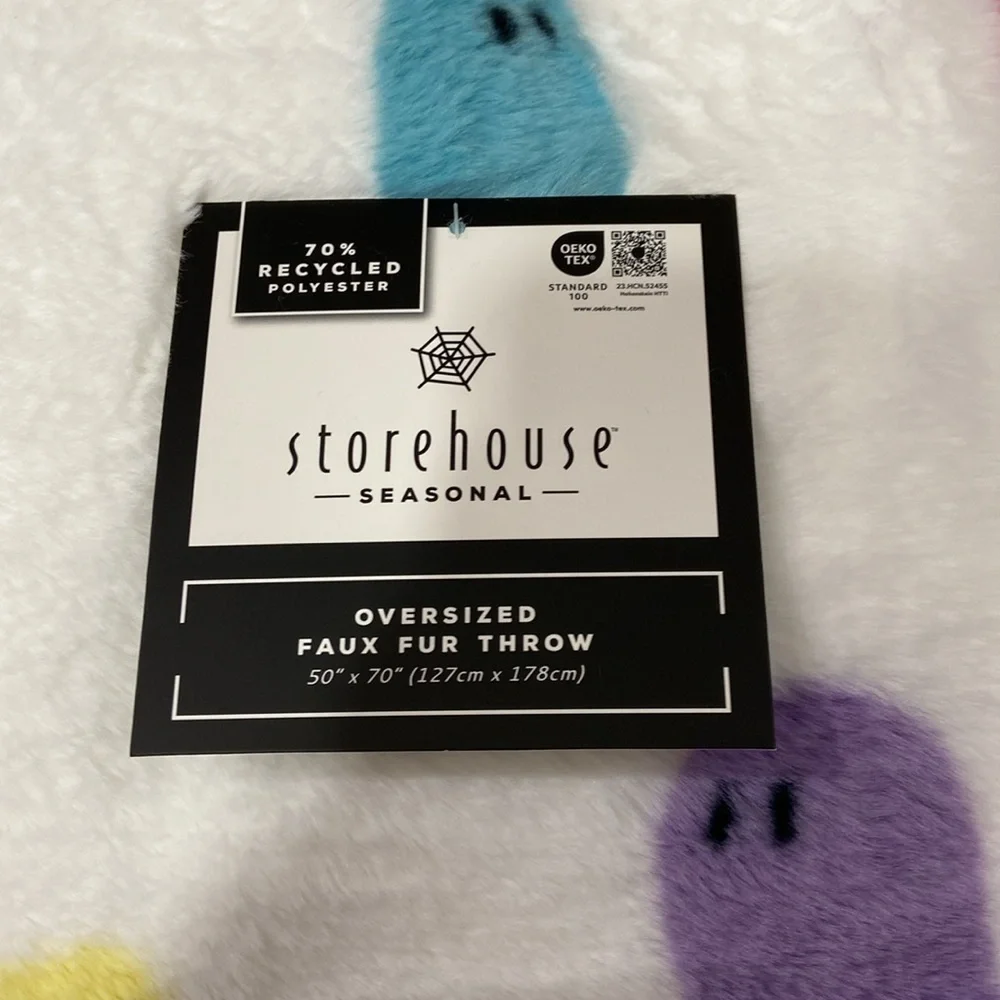 Storehouse MULTICOLOR GHOST Throw
